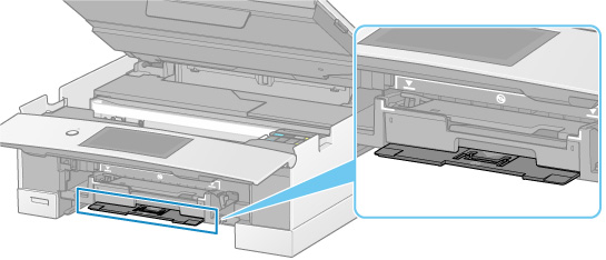 キヤノン：PIXUS マニュアル｜TS8330 series｜多目的トレイを正しい